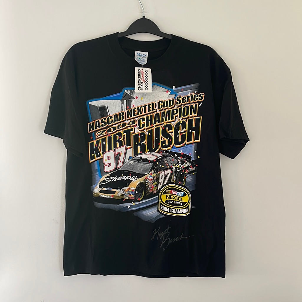 2004 Nextel Cup Series Champion Kurt Busch Shirt Nascar